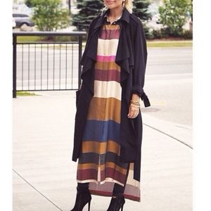 H&M multi colour shirt dress in size 4